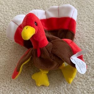 Gobbles the beanie baby
